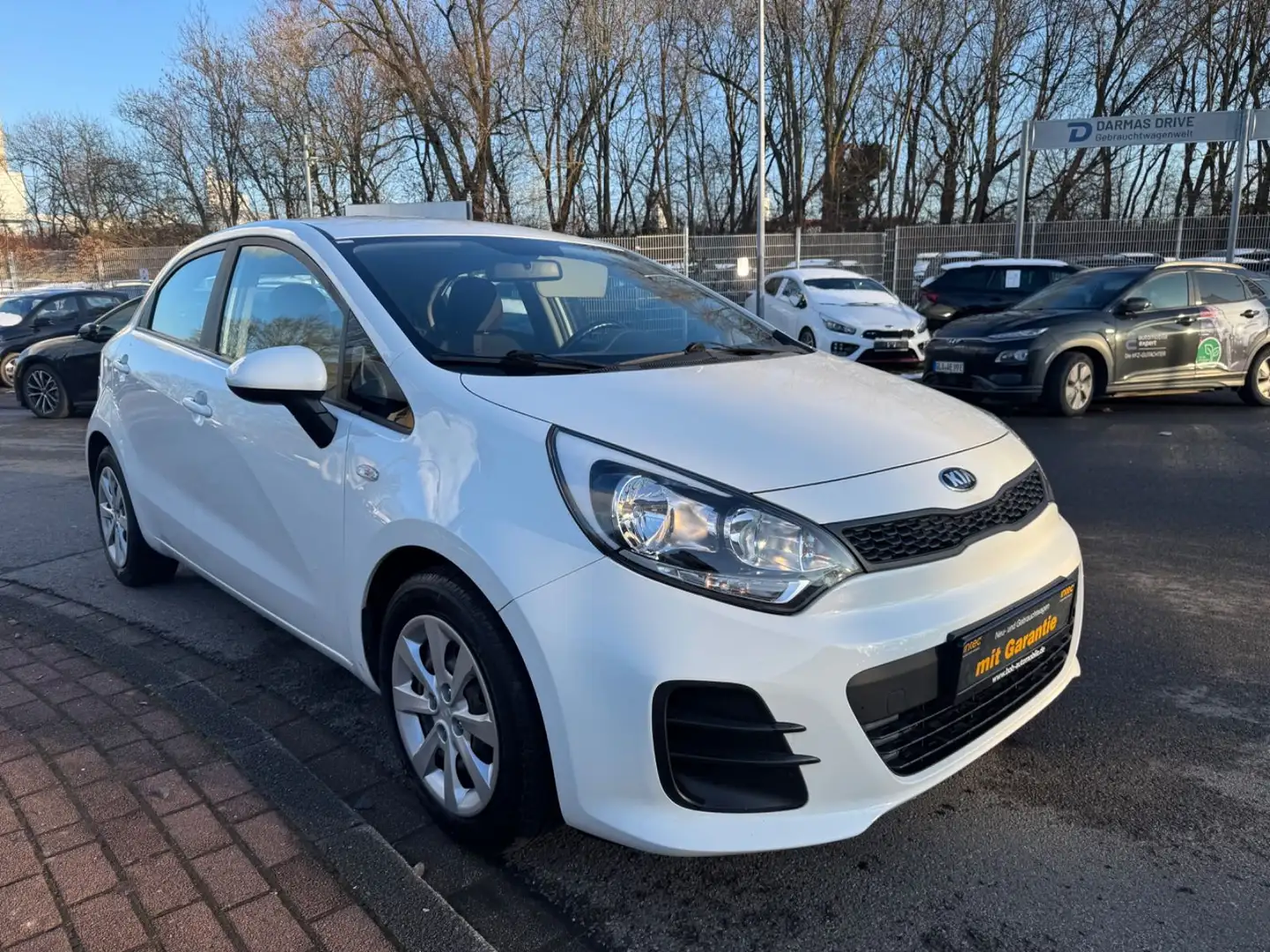 Kia Rio /2.HD/EDITION/KLIMA/ALU/5-TRG/TÜV-SERVICE-NEU Blanc - 2