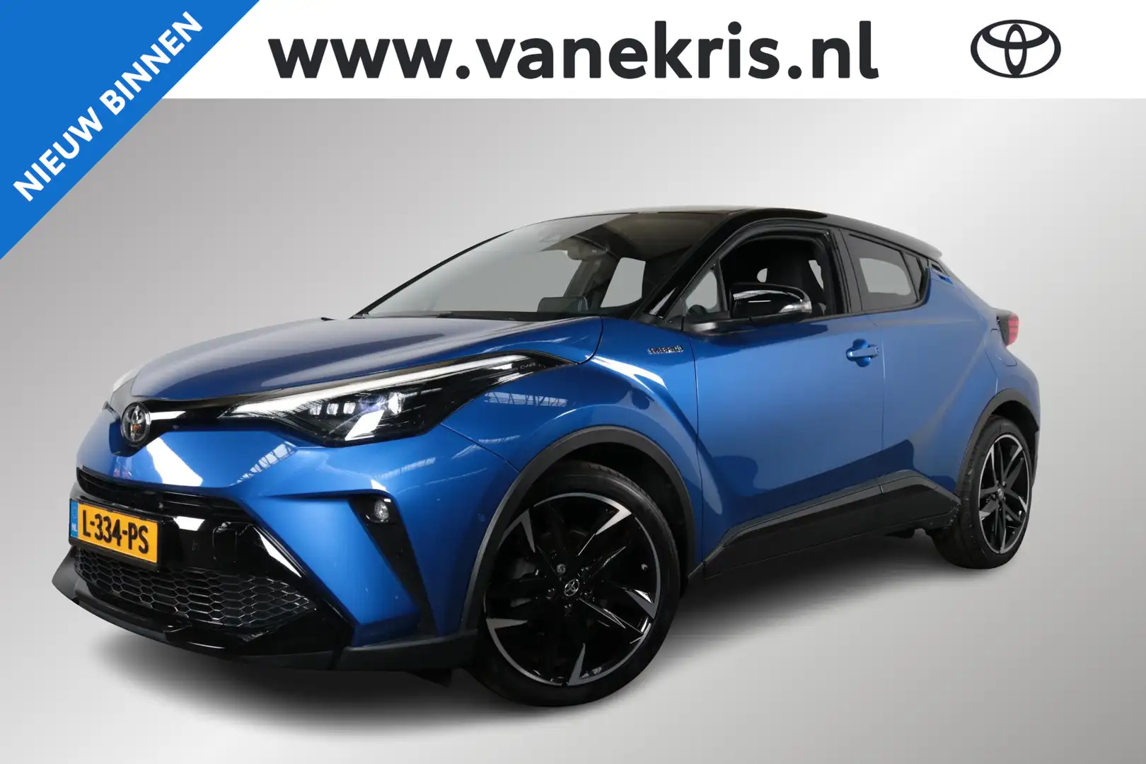 Toyota C-HR 2.0 Hybrid GR-Sport, NL Auto, JBL, Leer, Navi, DAB Blauw - 1