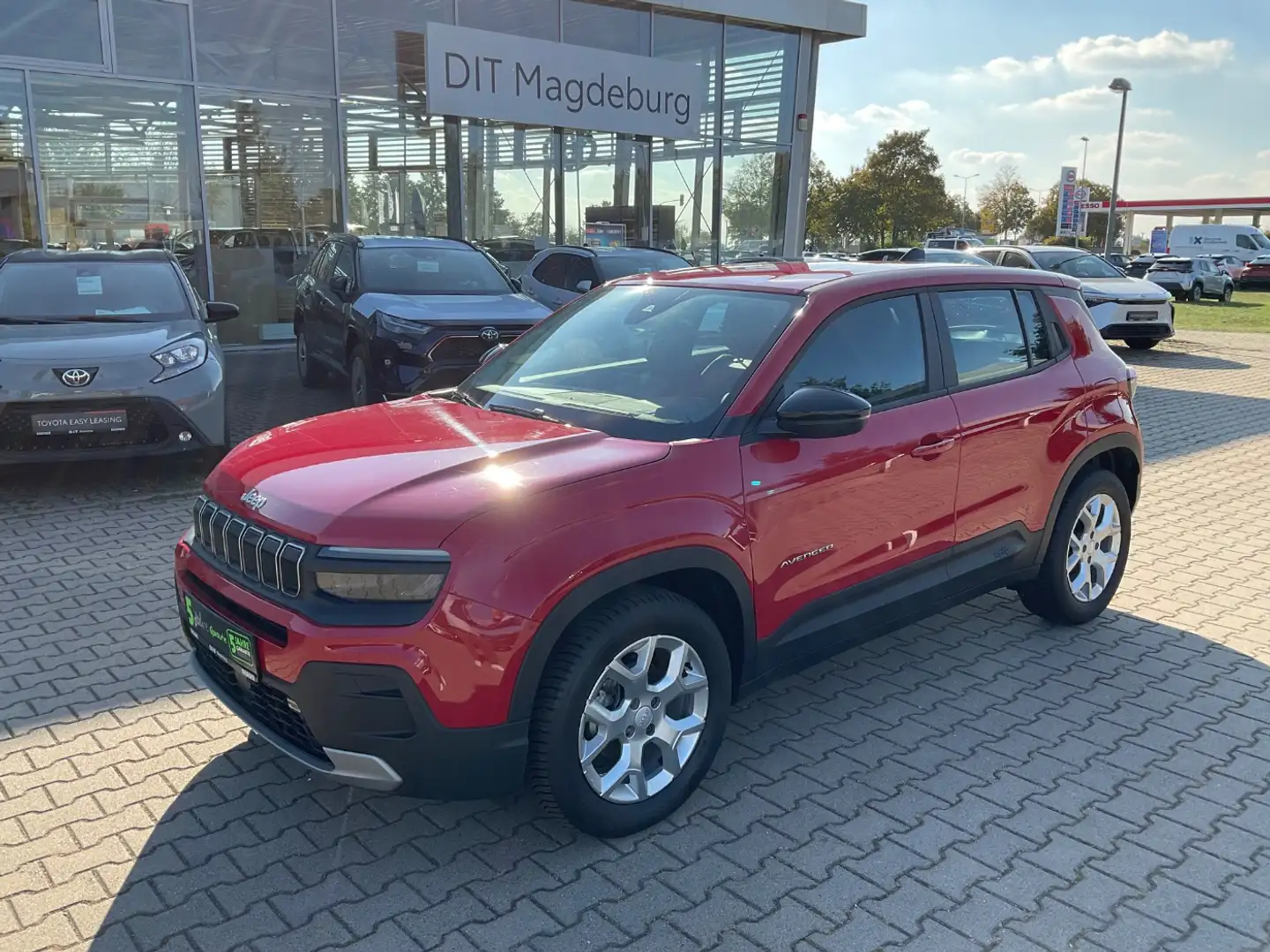 Jeep Avenger 1.2 T-GDI Altitude ACC+LED+SHZ+Winterp. Rouge - 2