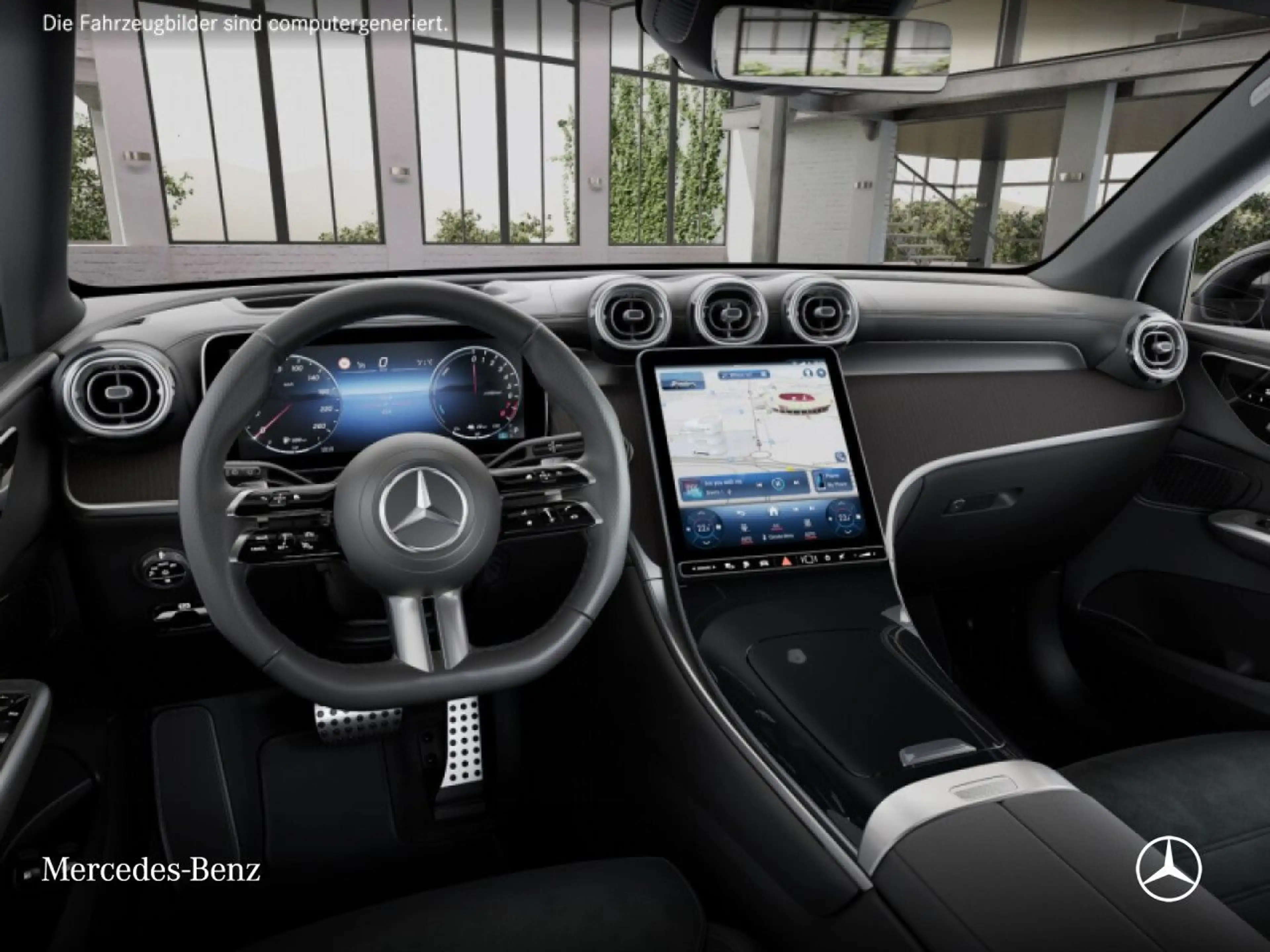 Mercedes-Benz GLC 300 e 4M AMG+NIGHT+360+AHK+LED+KEYLESS+9G — photo 9