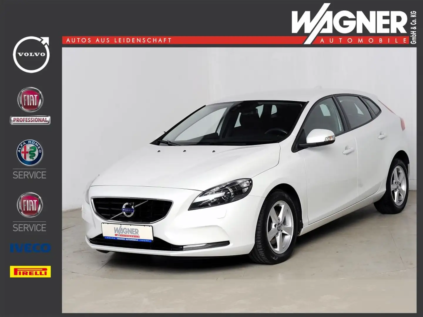 Volvo V40 T2 You *Zahnriemen u. Wapu neu*8-fach Alu Xenon* Weiß - 1
