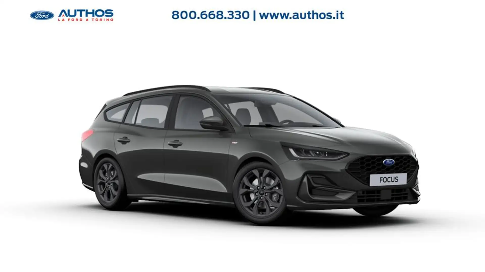 Ford Focus SW 1.0 ecoboost hybrid ST-Line 125cv Grigio - 1