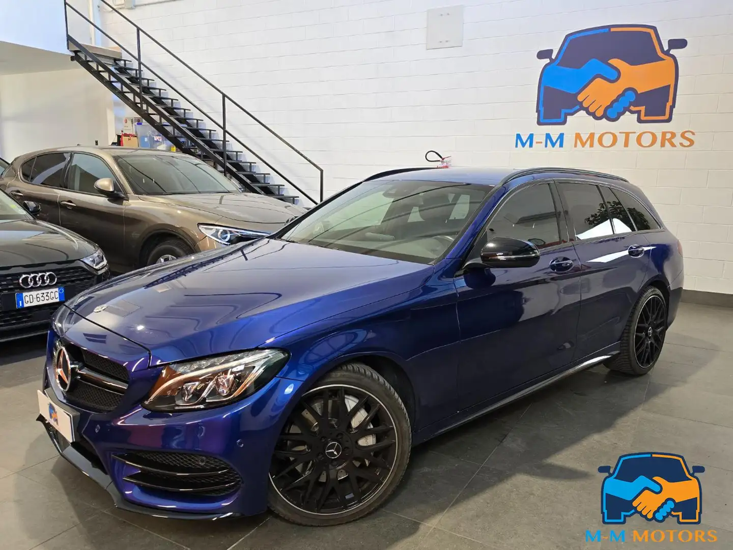 Mercedes-Benz C 250 d S.W. 4Matic Automatic Premium AMG Blu/Azzurro - 1
