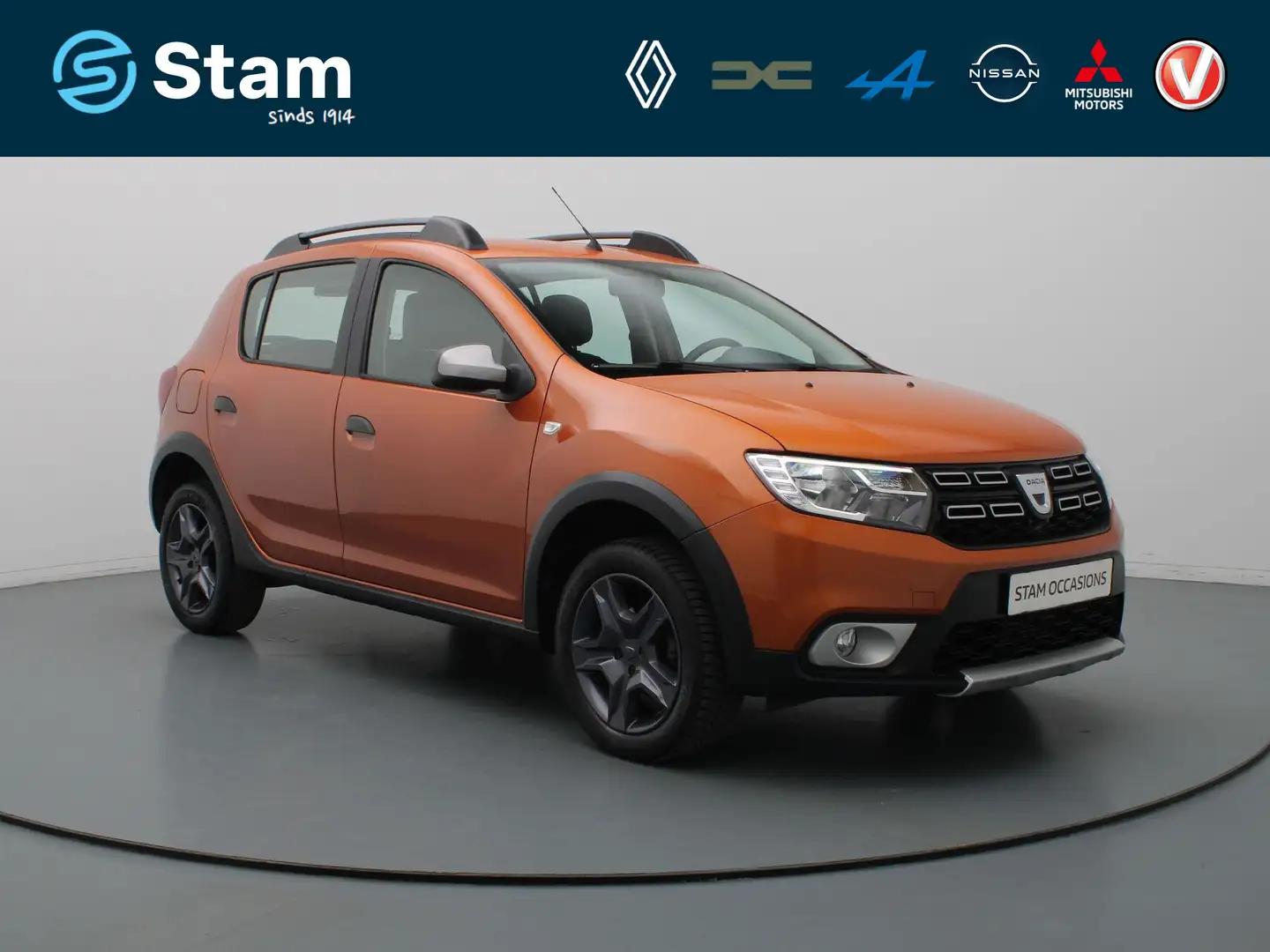 Dacia Sandero 0.9 TCe SL Stepway Airco | Cruise | Navi | Parkeer Oranje - 1