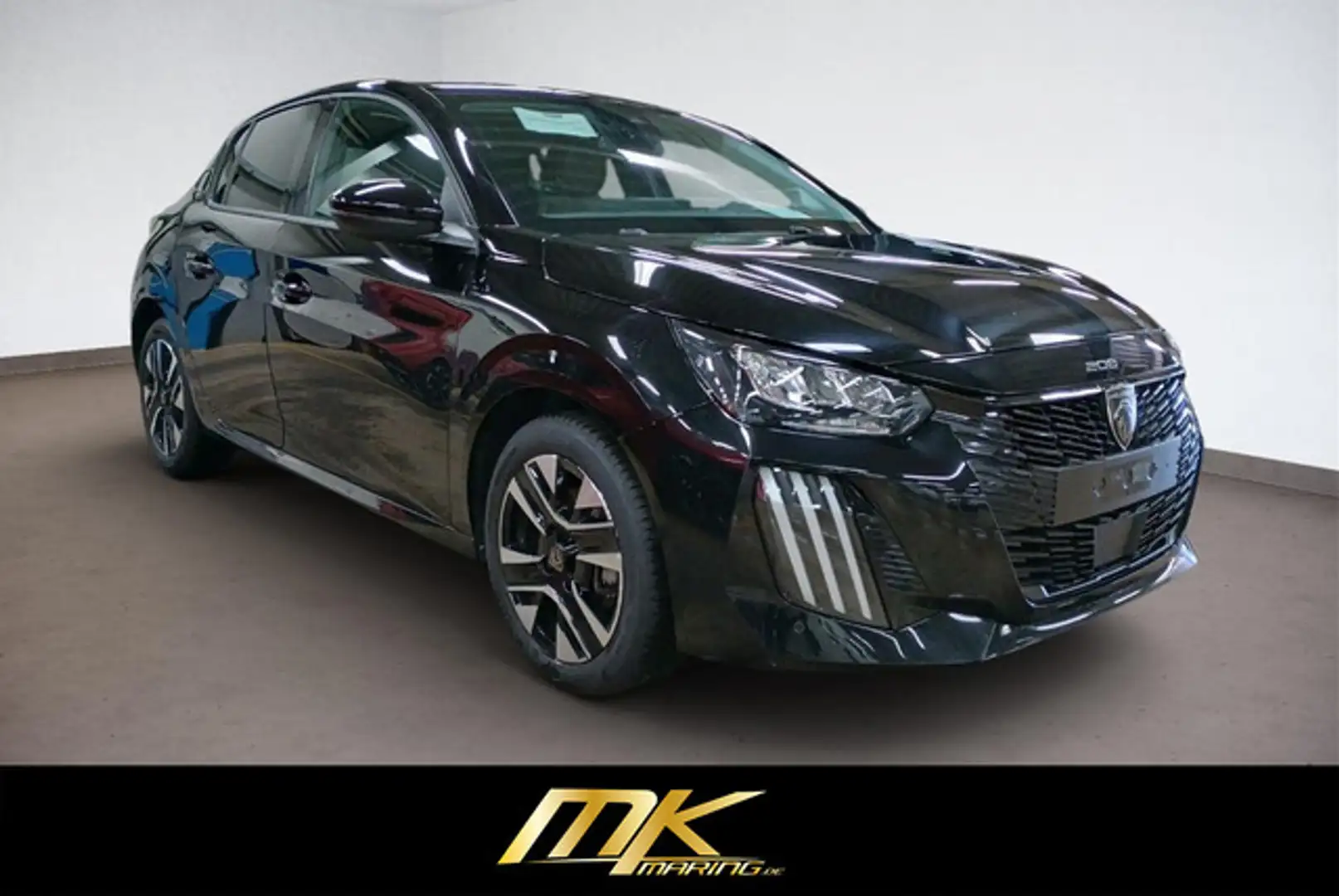 Peugeot 208 ALLURE PT 100 FACELIFT*SHZ*NAVI*CARPLAY*TOP* Noir - 1