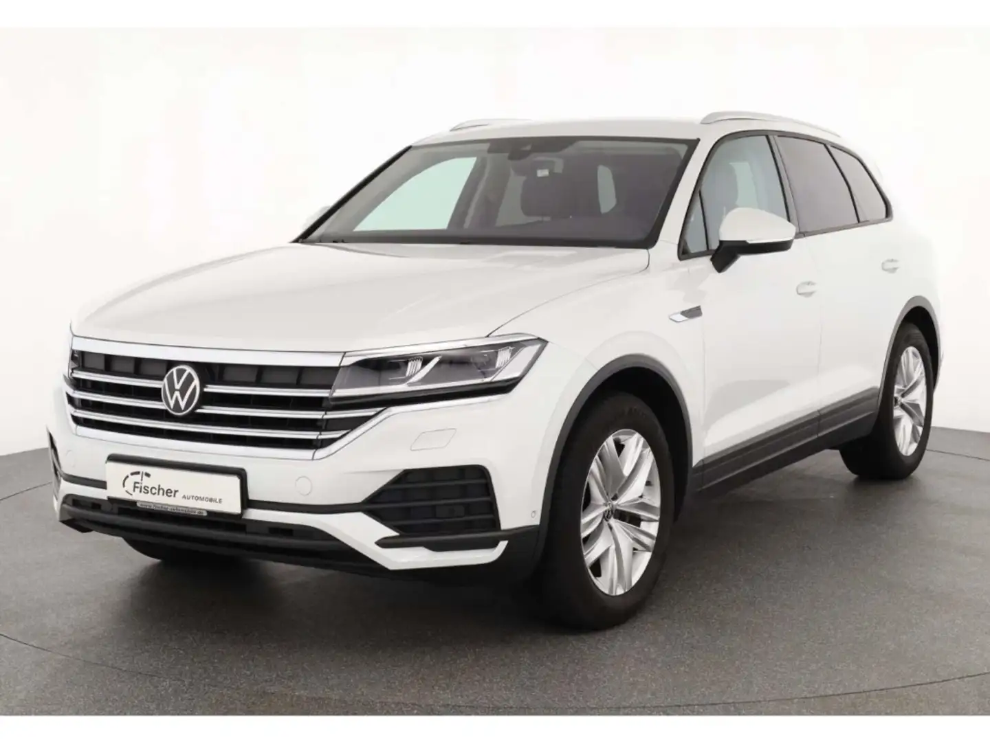 Volkswagen Touareg 3.0 TDI V6 4Mot. Tip. AHK/LED/NAV/RFK/SH Weiß - 2