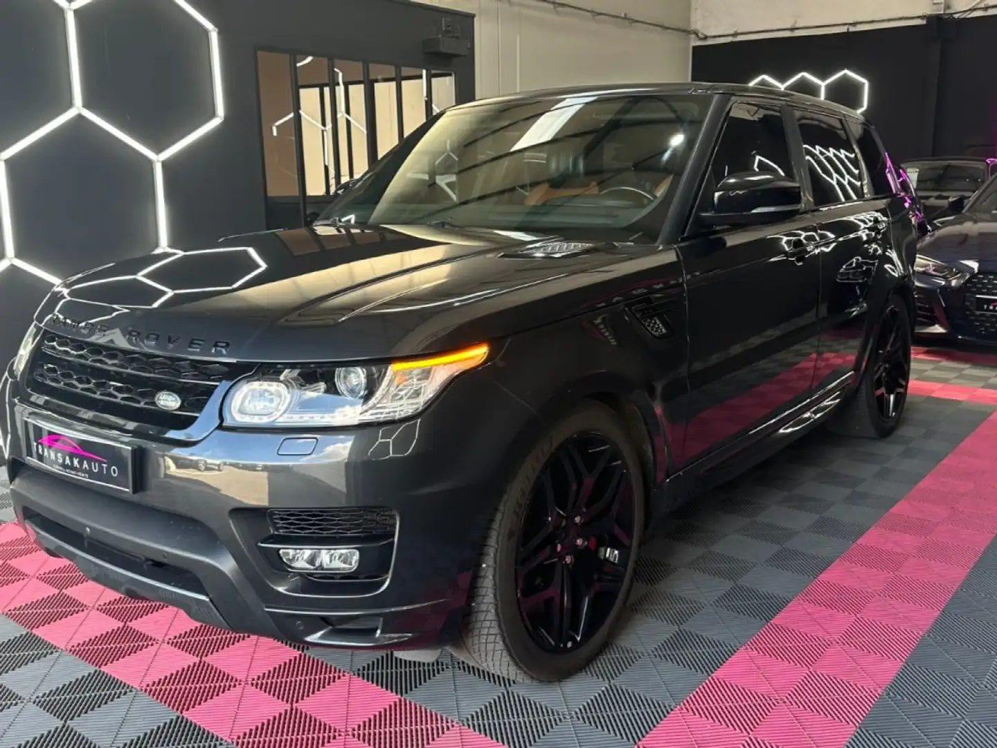 Land Rover Range Rover Sport Autobiography Mark IV V8 5.0 L 510 ch ~ Sono Méridian ~ Sièges avant et arrière chauffant ~ Caméra Gris - 2