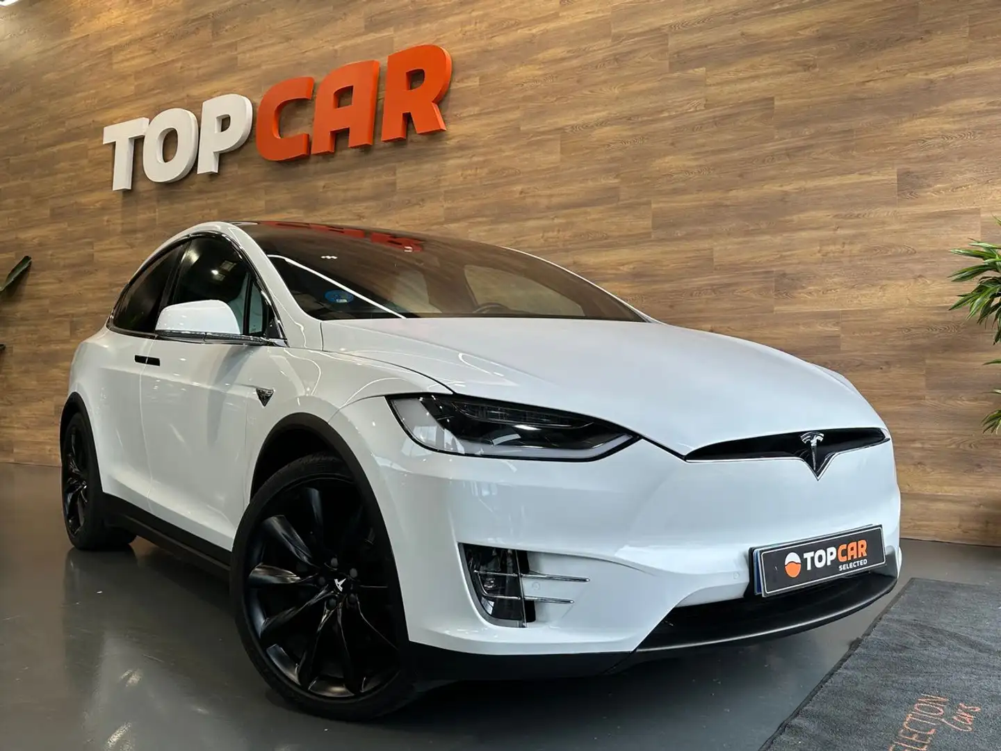 Tesla Model X 100D AWD Blanc - 1