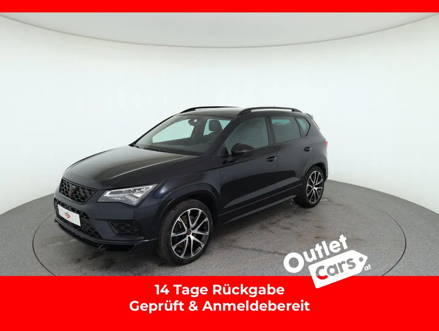 CUPRA Ateca 2.0 TSI DSG LED+NAV+RFK+Virtual+ALLRAD+LM Schwarz - 1