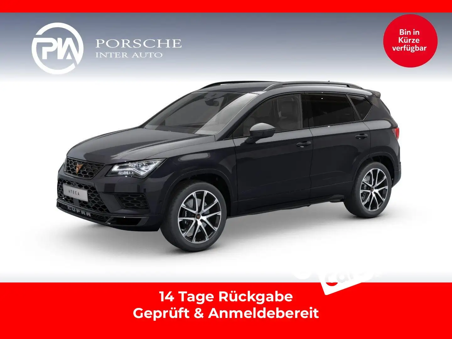 CUPRA Ateca 2.0TSI 4Drive DSG LED+NAVI+RFK+Virtual+360 Schwarz - 1
