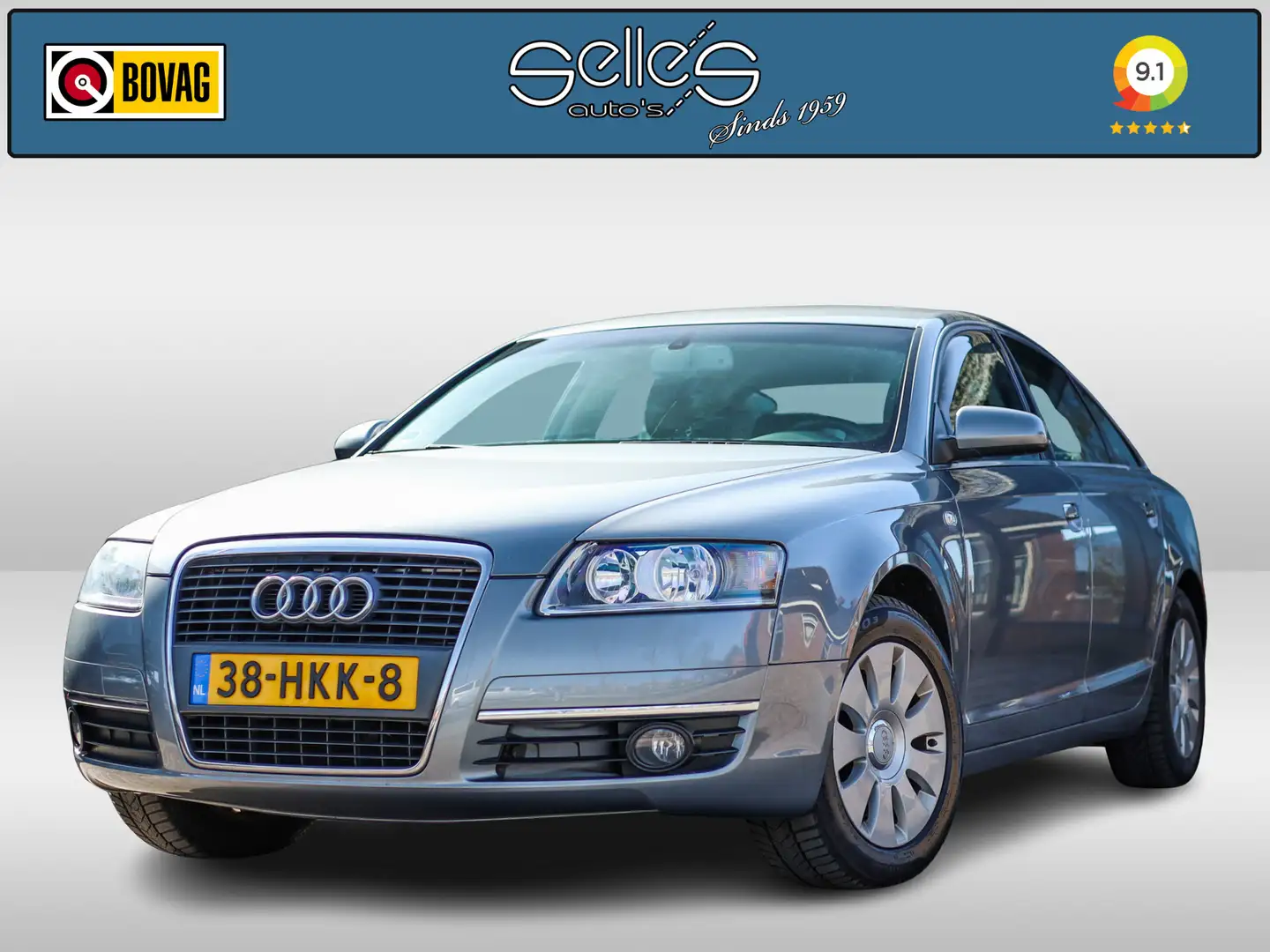 Audi A6 Limousine 2.0 TFSI Business Edition Automaat | Nav Grijs - 1