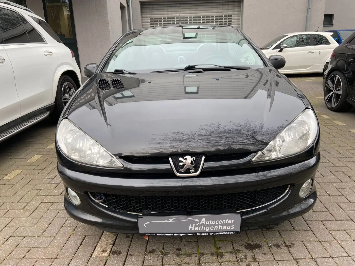 Peugeot 206 Cabriolet CC JBL Alu Klima Schwarz - 1