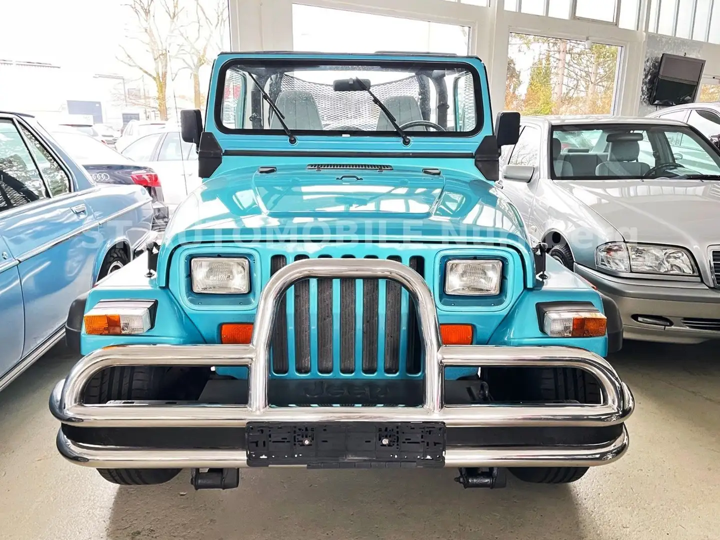 Jeep Wrangler 2.5 Cabrio*Youngtimer*Softtop* Blau - 1