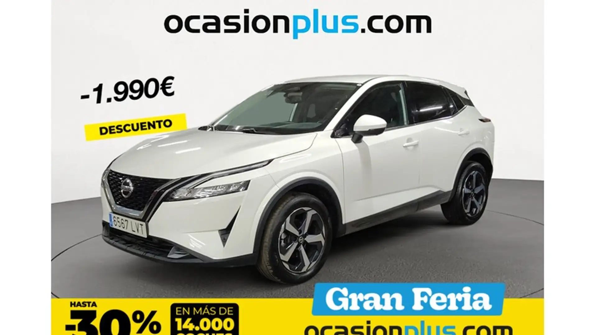 Nissan Qashqai 1.3 DIG-T mHEV 12V N-Connecta 4x2 103kW Blanco - 1