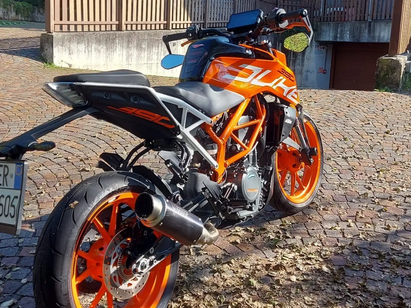 KTM 390 Duke abs Portocaliu - 1
