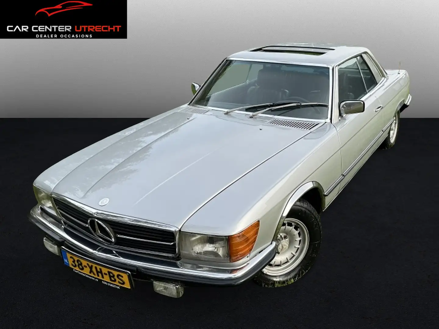 Mercedes-Benz SLC 450 SLC coupé automaat elektrische dak oldtimer Gri - 1