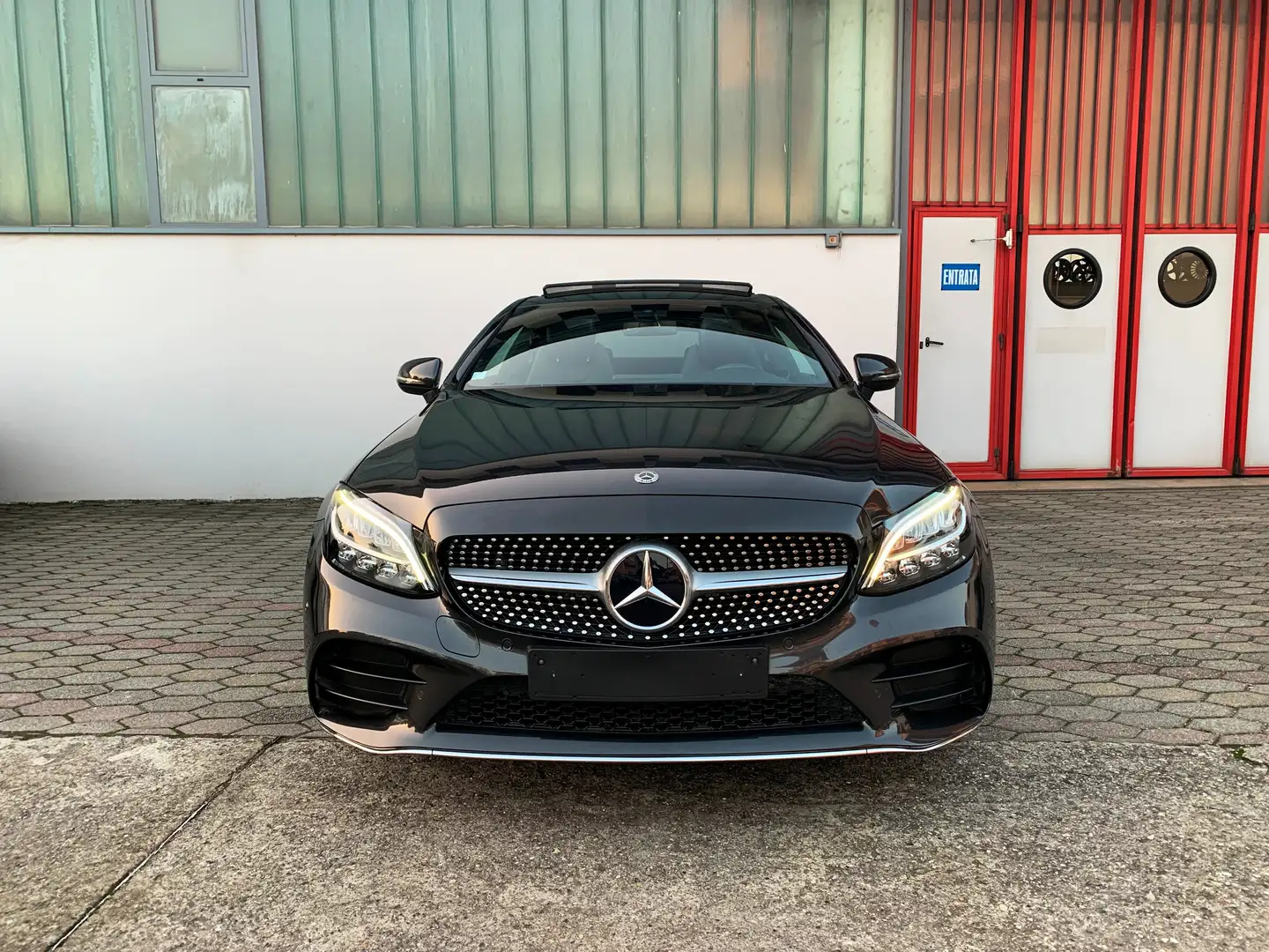 Mercedes-Benz C 200 PREMIUM PLUS AMG TETTO PELLE NAVI LED TELEC Schwarz - 2