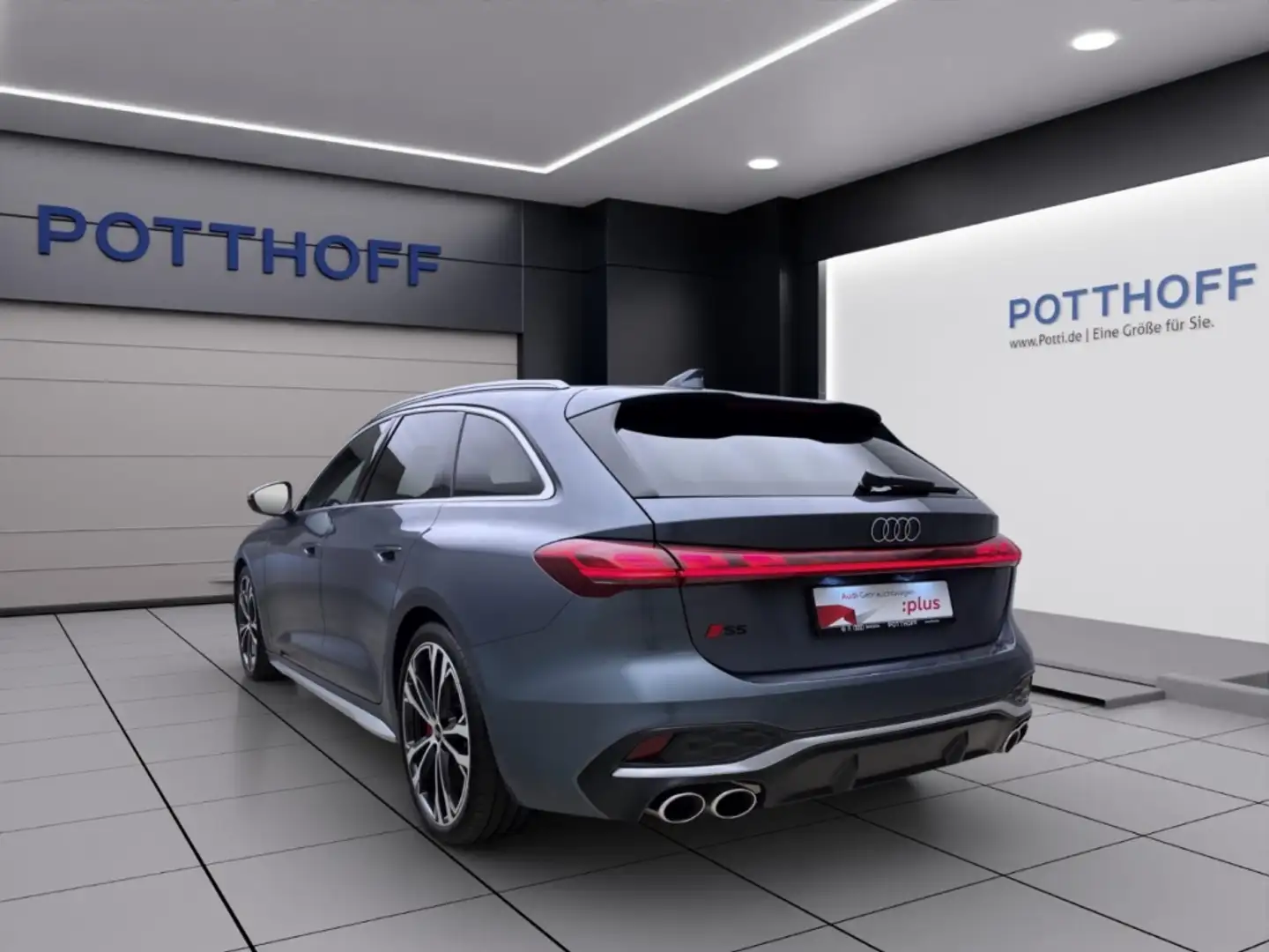 Audi S5 Avant TFSI MATRIX B&O HuD LEDER VIRTUAL Bleu - 2