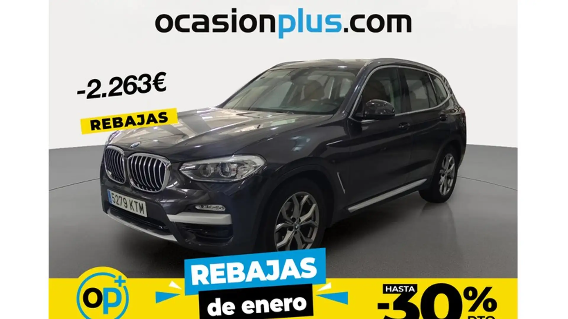 BMW X3 sDrive 18dA Business Gris - 1