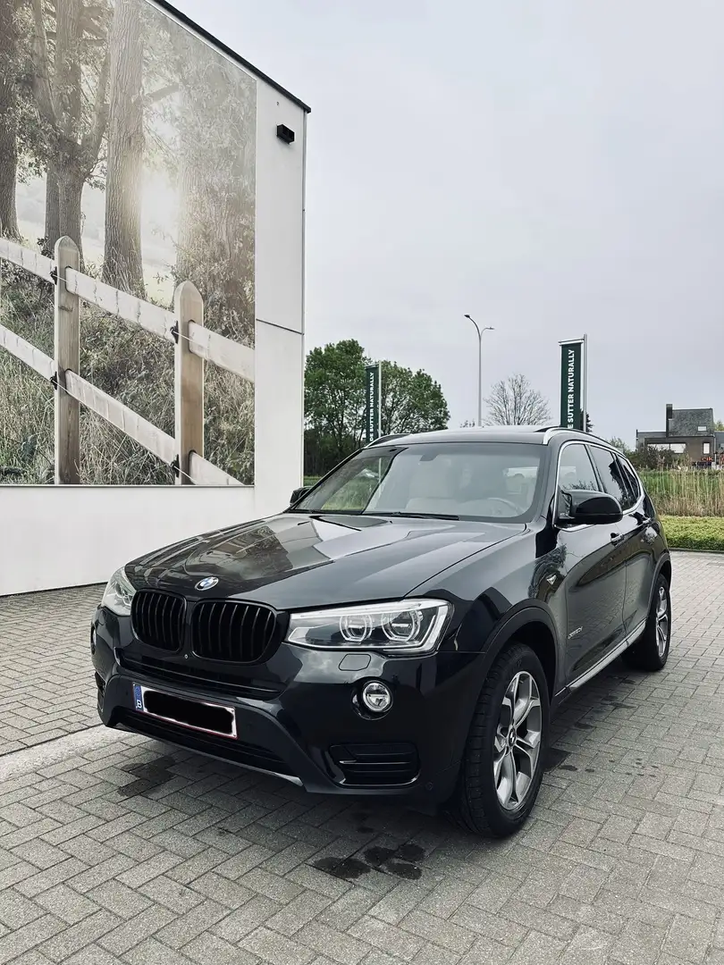 BMW X3 F25 xDrive20d Aut. xLine Zwart - 2