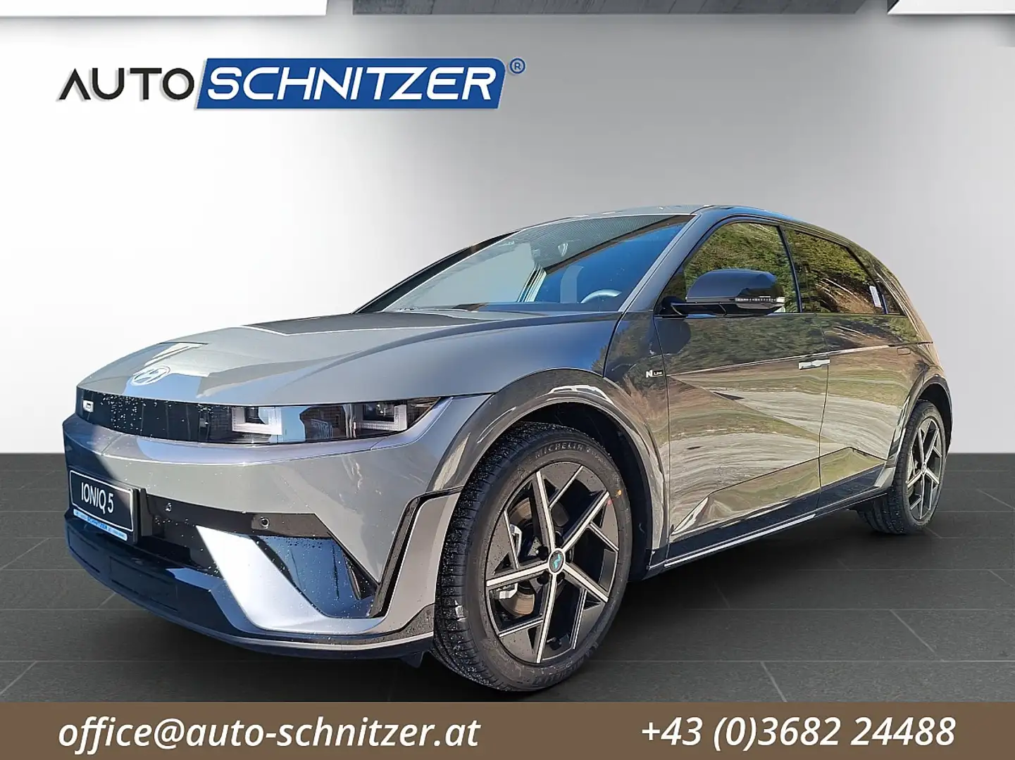 Hyundai IONIQ 5 Ioniq 5 Elektro 84kWh N Line 4WD Aut. P6/O1/O4 Gris - 1
