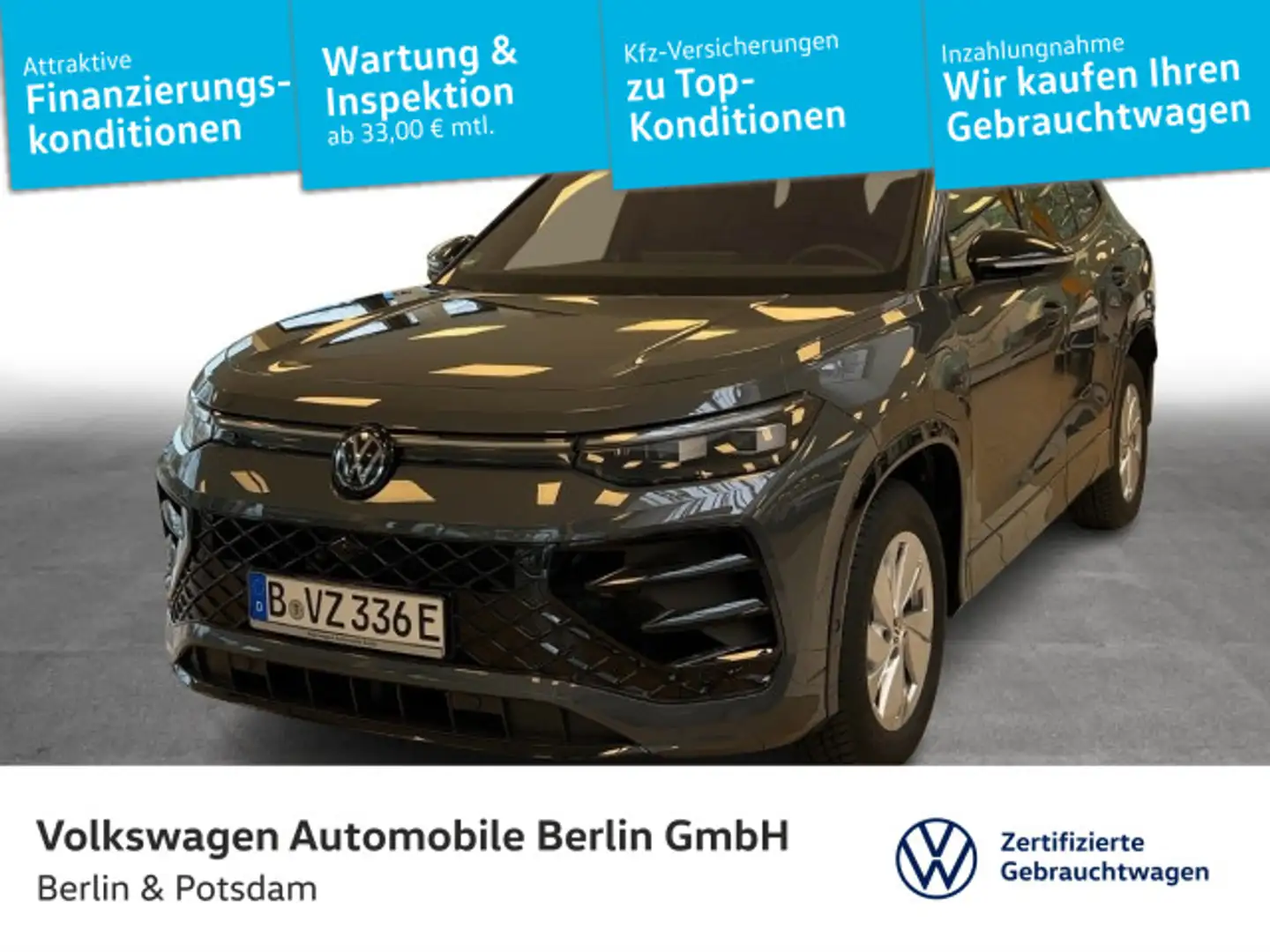 Volkswagen Tayron 1.5 TSI DSG eHybrid R-Line Pano Navi LED Grau - 1