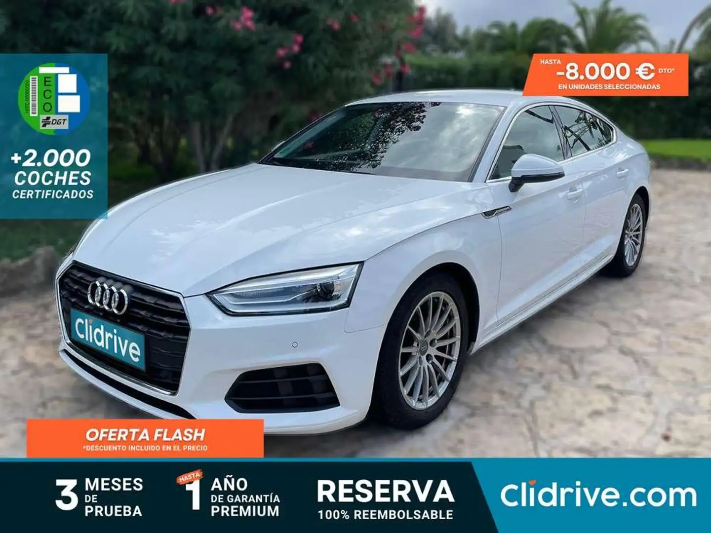Audi A5 Sportback 40 TFSI Sport S tronic 140kW Blanco - 1