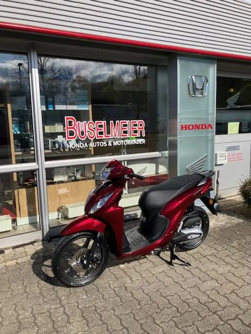Honda Vision 110 - 2025 Rojo - 1