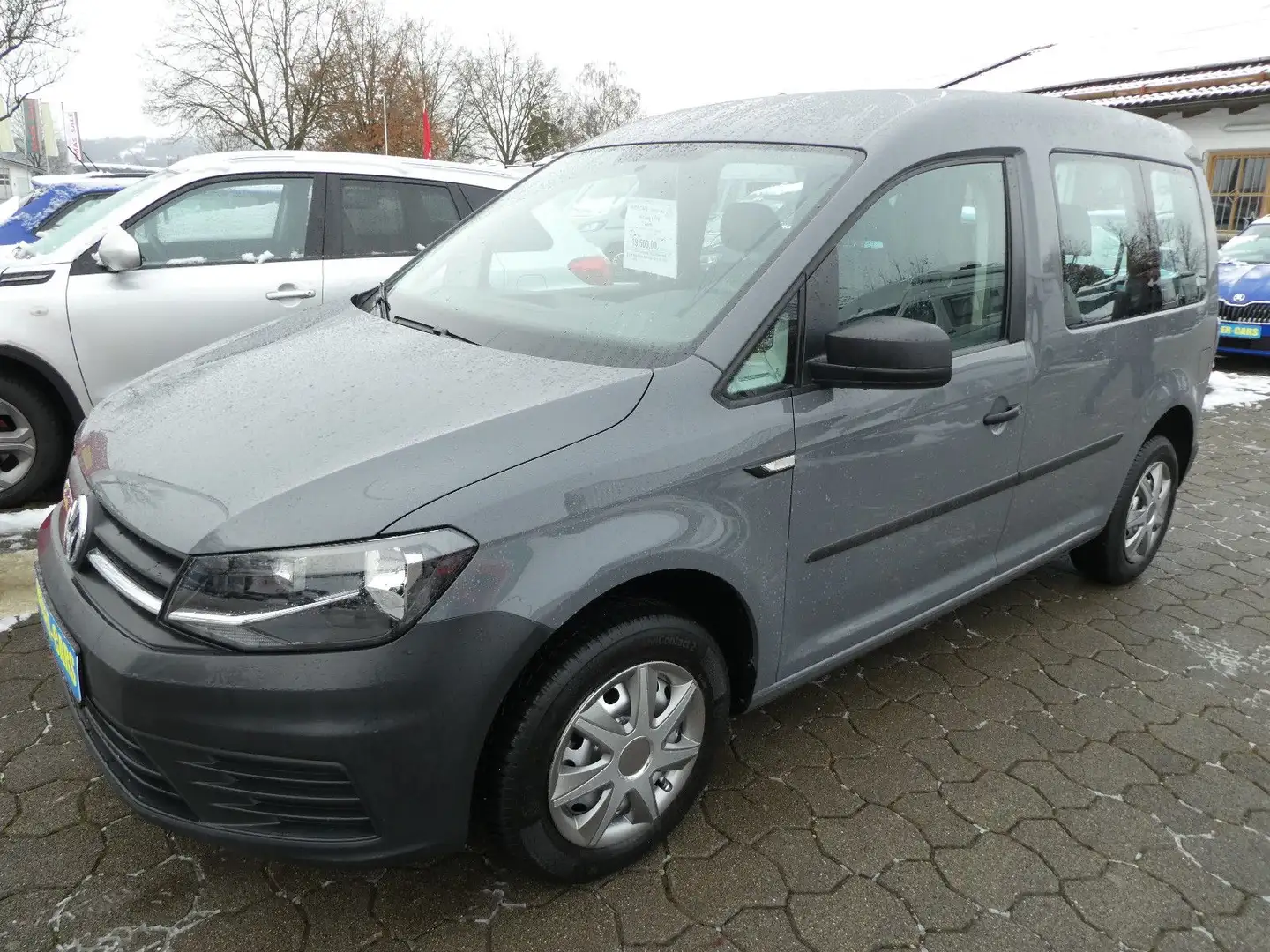 Volkswagen Caddy Kombi 1,0 TSI AHK+Tempomat+Klima+PDC Grau - 1