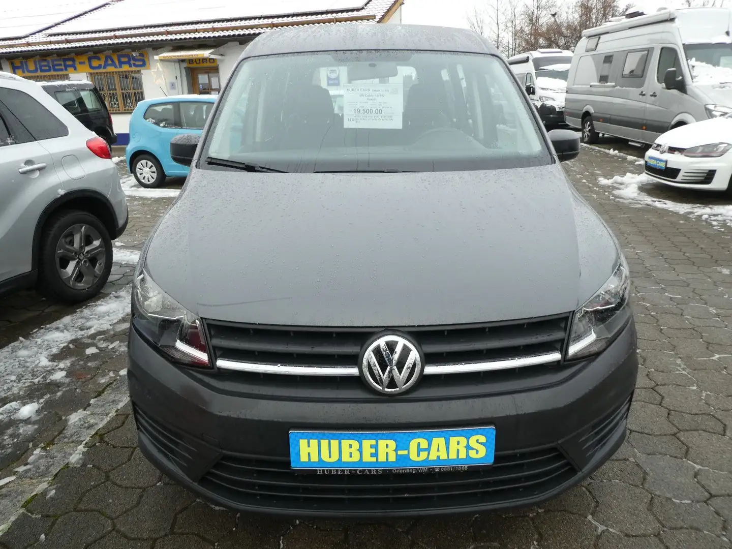 Volkswagen Caddy Kombi 1,0 TSI AHK+Tempomat+Klima+PDC Grau - 2