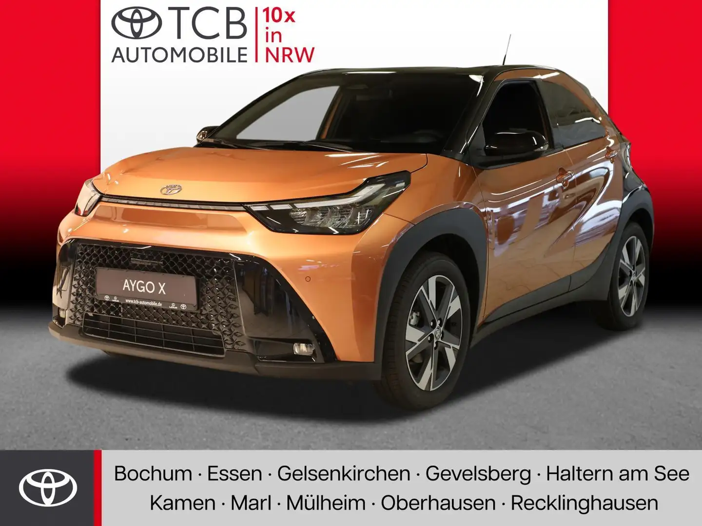 Toyota Aygo X 1,5 HYBRID URBAN SHZ KLIMA BT USB LM Narancs - 1