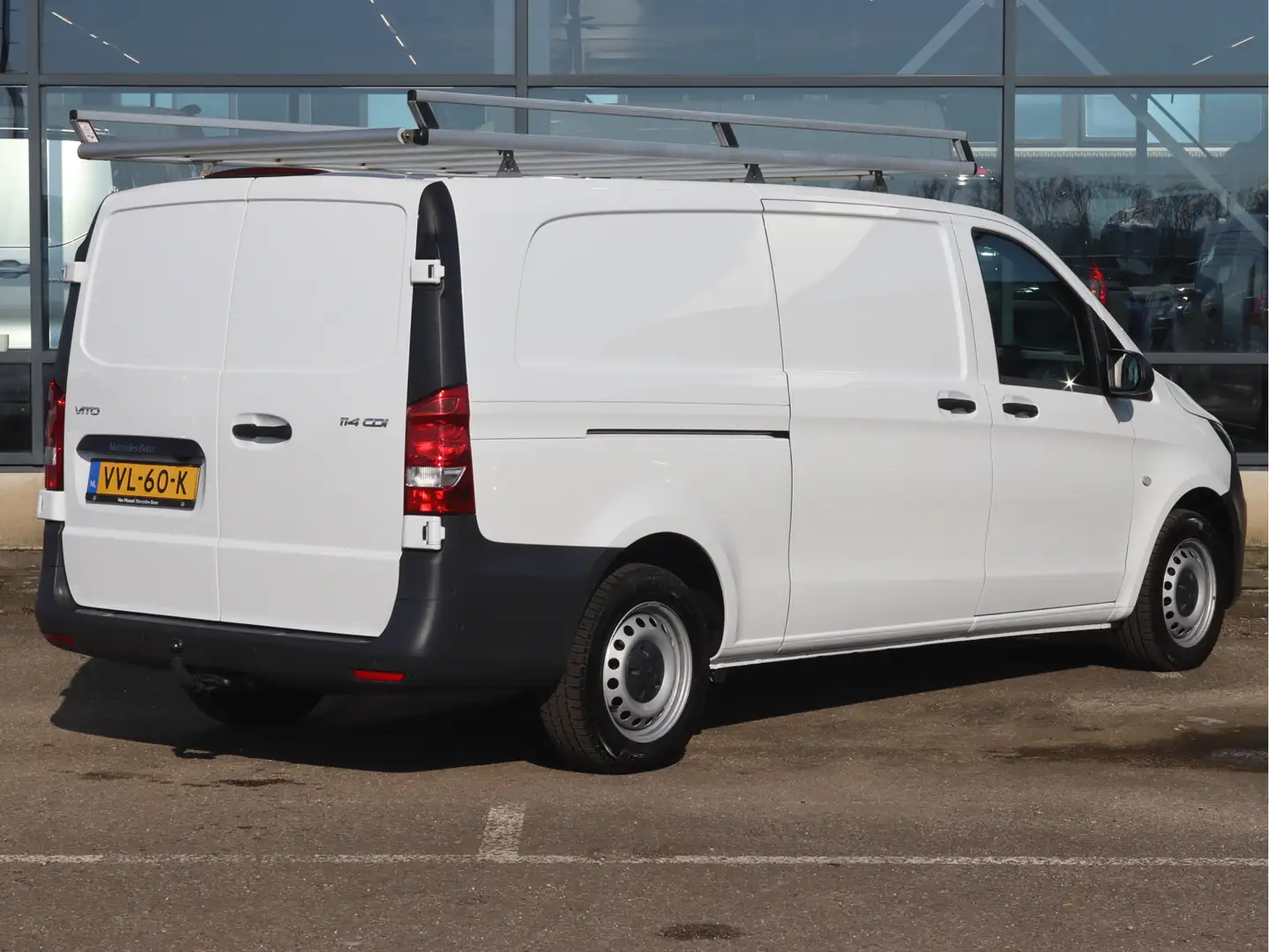 Mercedes-Benz Vito 114 CDI L3 | AIRCO/NAVI/CAMERA/CRUISE/TREKHAAK | C Blanc - 2