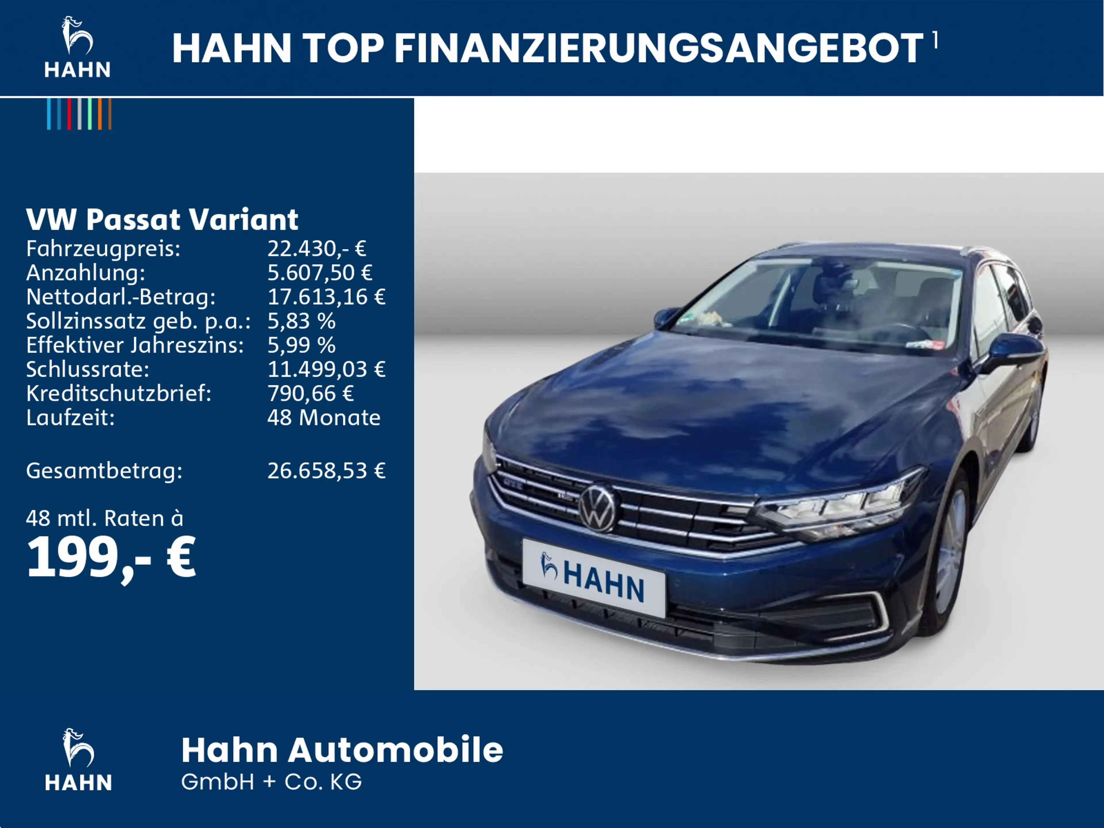 Volkswagen Passat Variant GTE 1.4eTSI DSG AHK Cam ACC Navi — photo 2