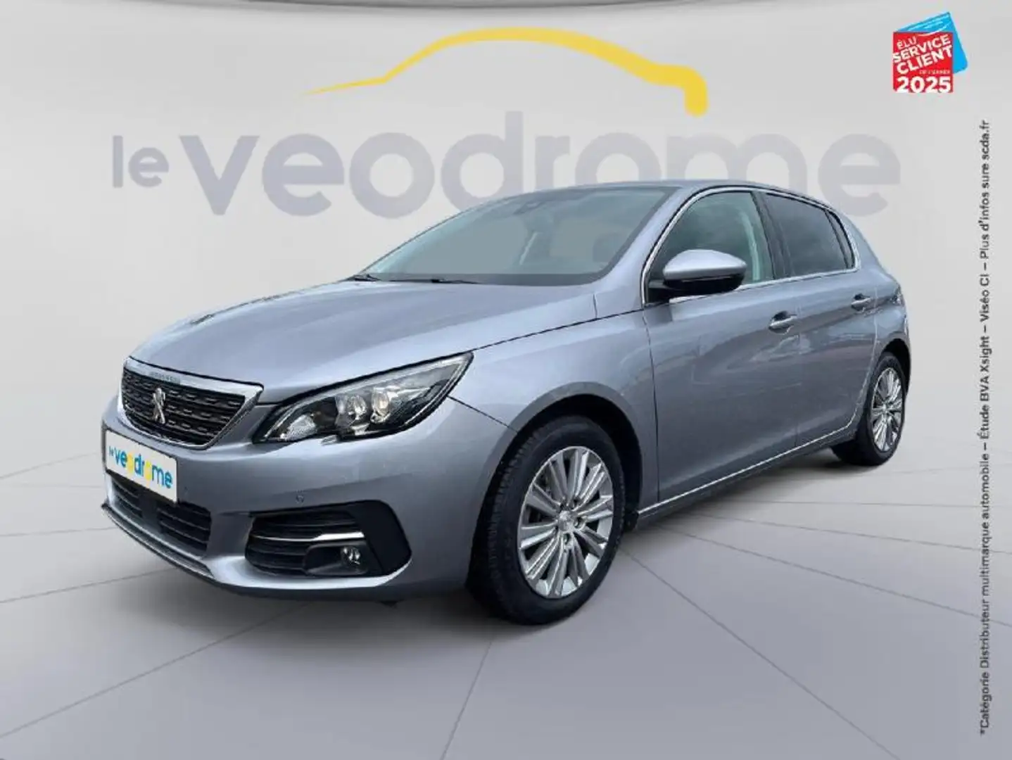 Peugeot 308 1.5 BlueHDi 130ch S\u0026S Allure Grijs - 1
