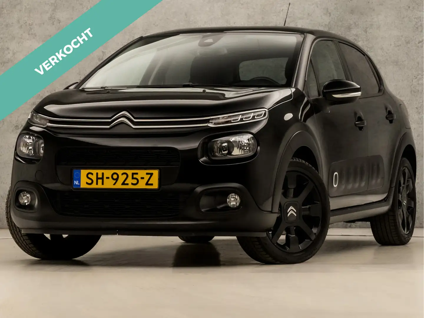 Citroen C3 1.2 PureTech S&S Shine (APPLE CARPLAY, BLACK EDITI Noir - 1