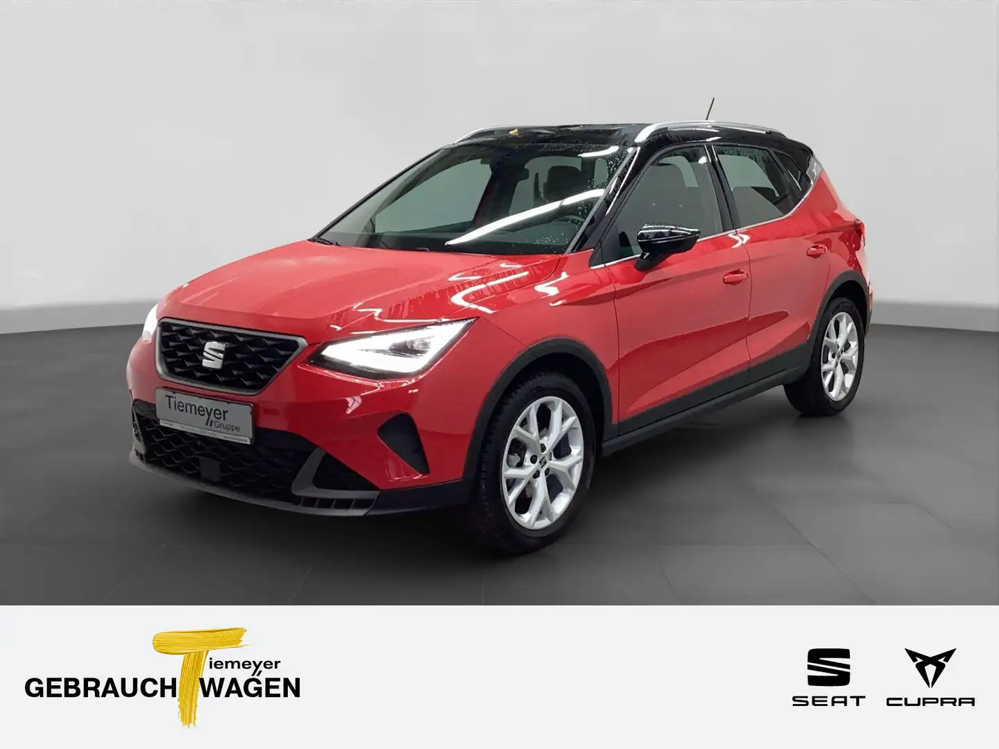 SEAT Arona 1.0 TSI DSG FR LED NAVI KLIMA LM17 Rot - 1