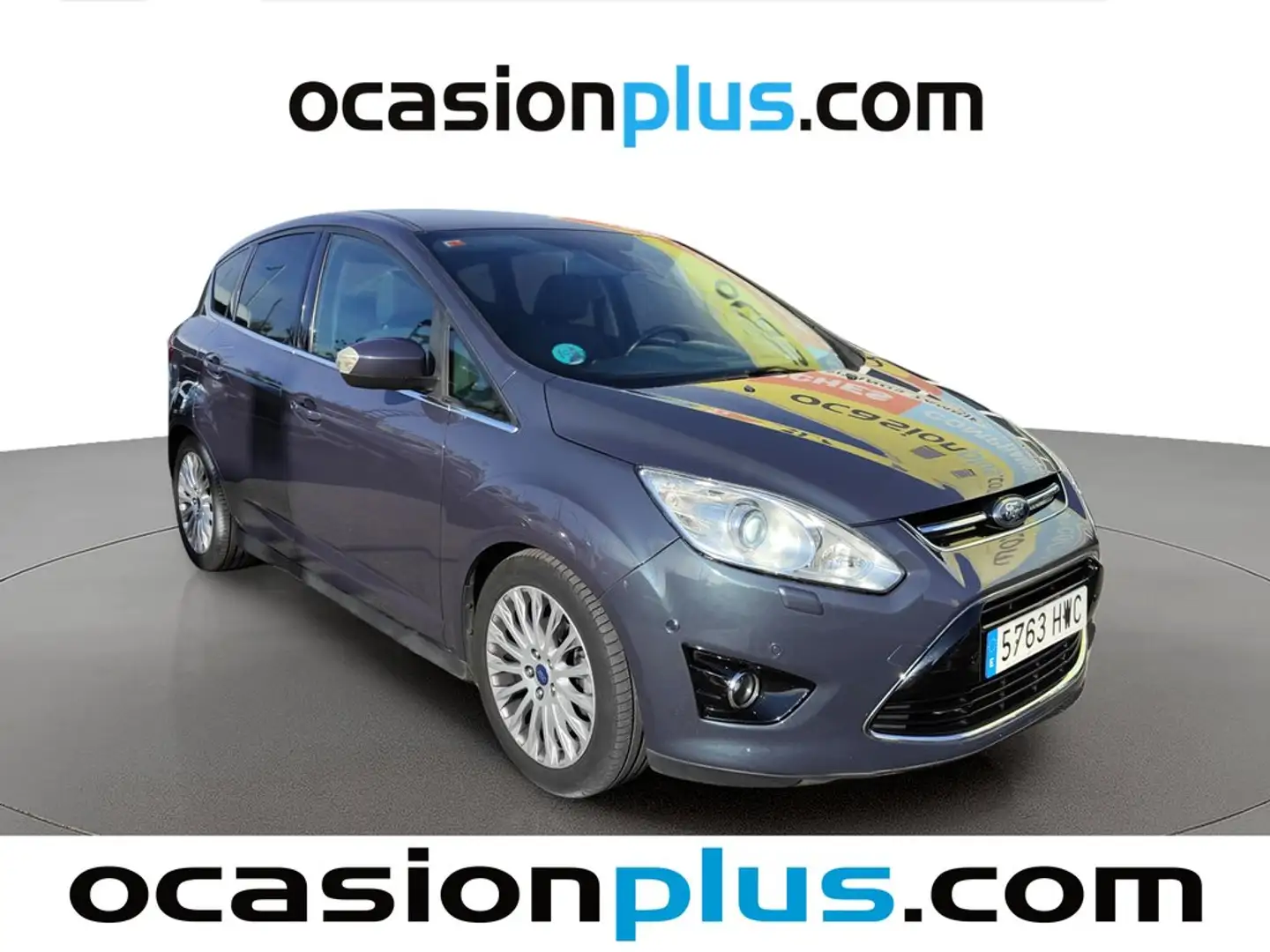Ford C-Max 1.0 Ecoboost Auto-S&S Titanium 125 Gris - 2