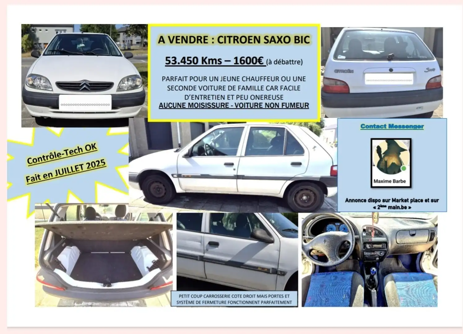 Citroen SAXO 1.1 Bic 2 - 1