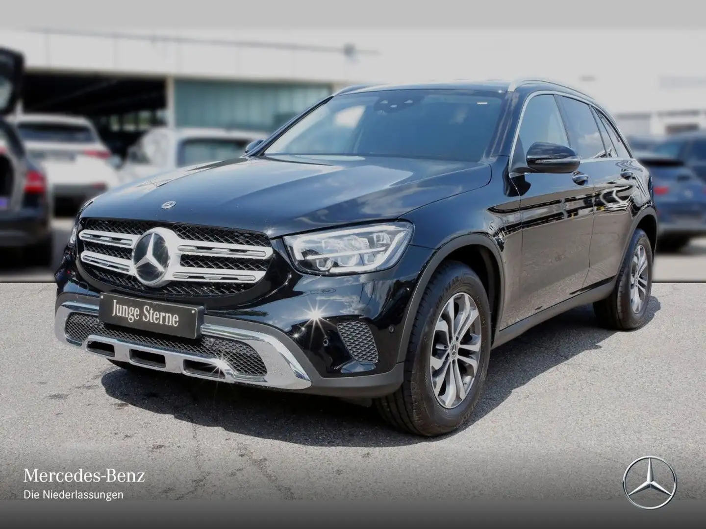Mercedes-Benz GLC 220 d 4M LED+KAMERA+HUD+KEYLESS+9G Negro - 2