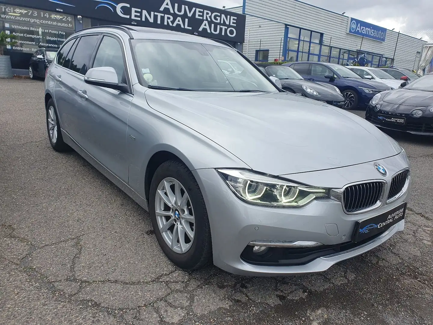 BMW 320 (F31) 320DA 184CH LUXURY Gris - 1