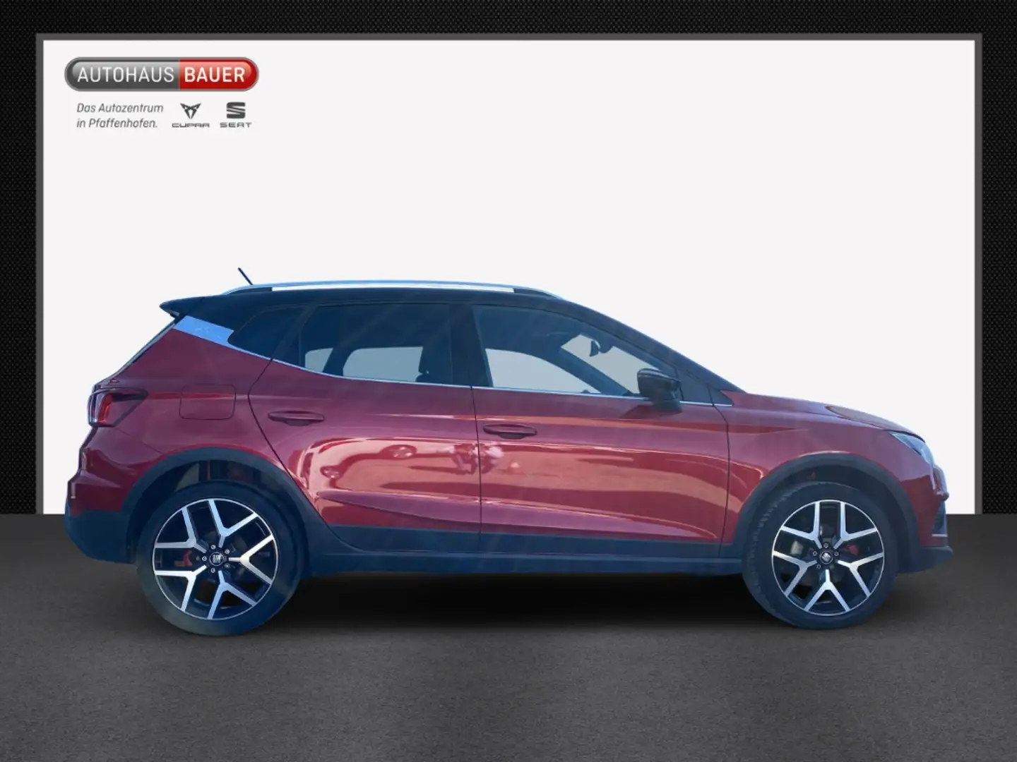 SEAT Arona FR 1.5TSI DSG AUTOM AHK ABN ACC SPURWECHSEL FULLIN Roşu - 2