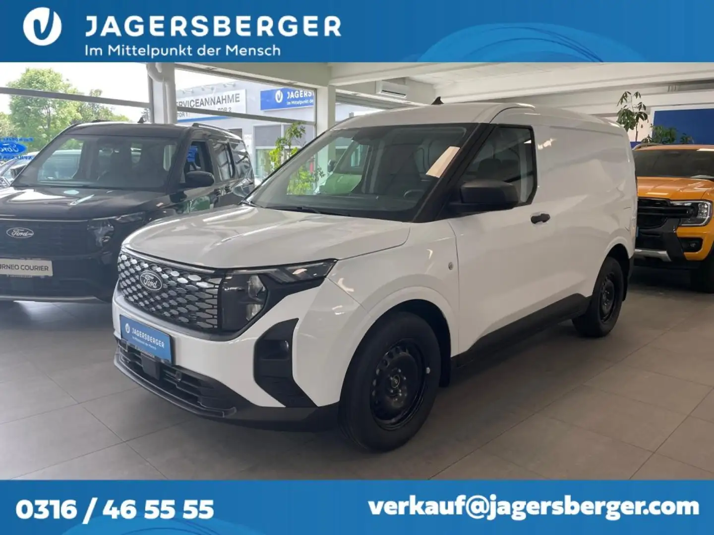 Ford E-Transit Transit Courier Elektro 100kW Trend Weiß - 1
