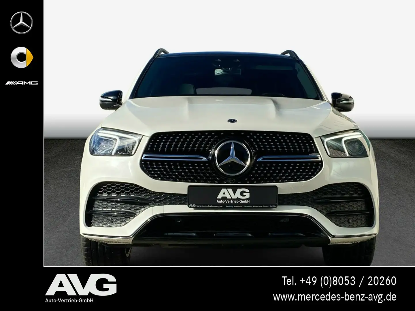 Mercedes-Benz GLE 400 GLE 400 d 4M AMG Pano HuD Night LED Stndhzg 360° Wit - 2