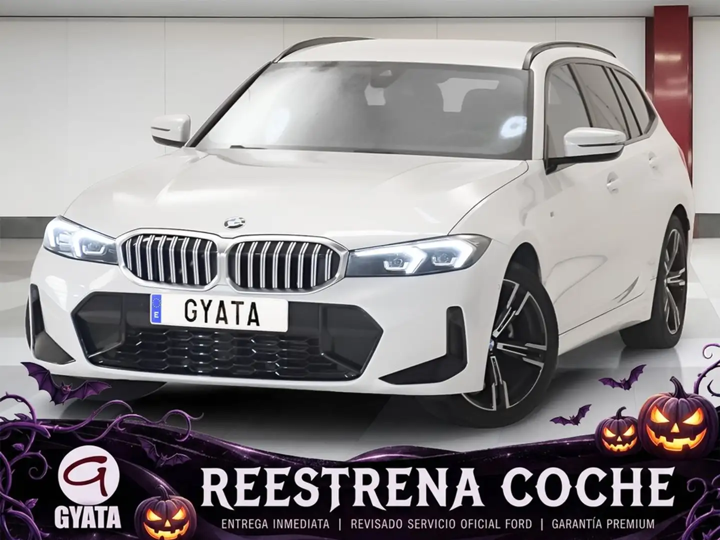 BMW 320 320dA Touring Blanco - 1