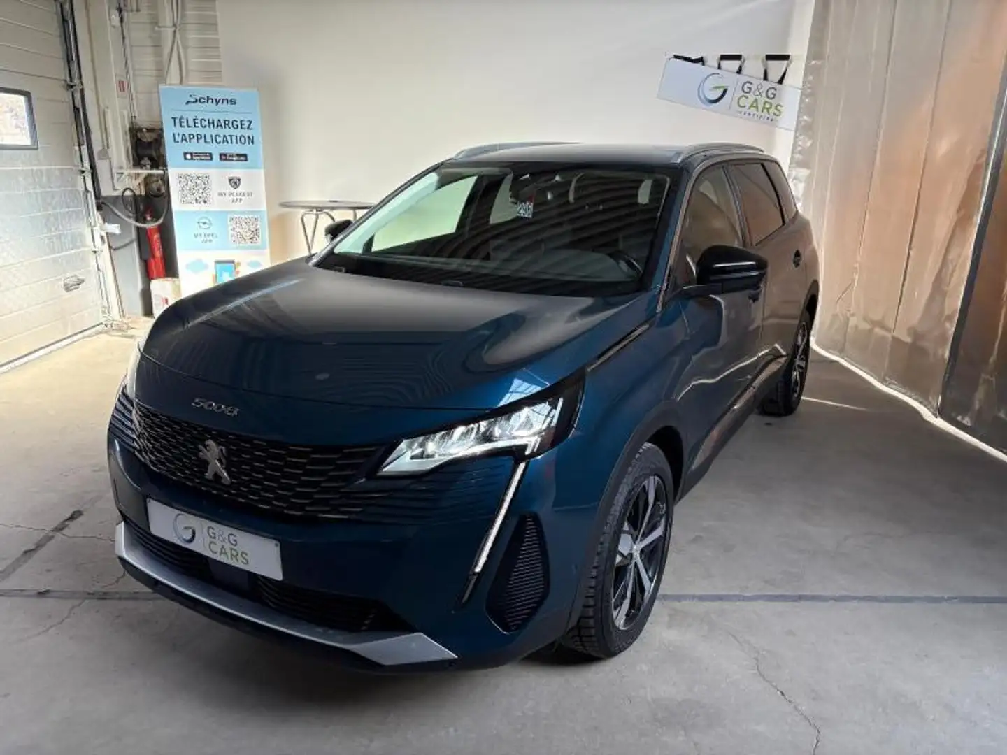 Peugeot 5008 Allure Pack *BOITE AUTO*24 MOIS DE GARANTIE* Bleu - 1