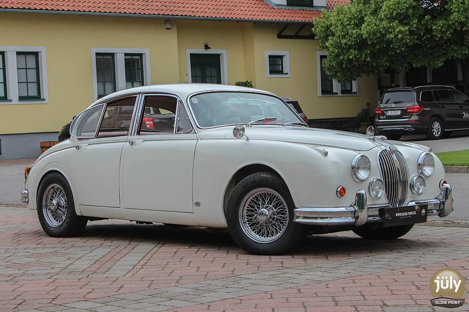 Jaguar Mk II 3.8 mit Wiener Erstzulassung Weiß - 1