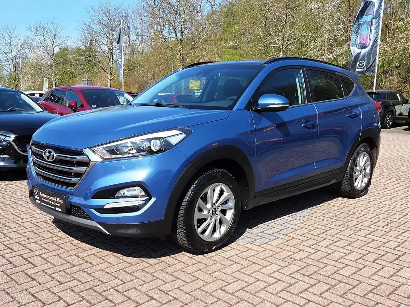 Hyundai TUCSON 1.6 Style 4WD *Klimaautomatik*Sitzheizung* Blau - 1