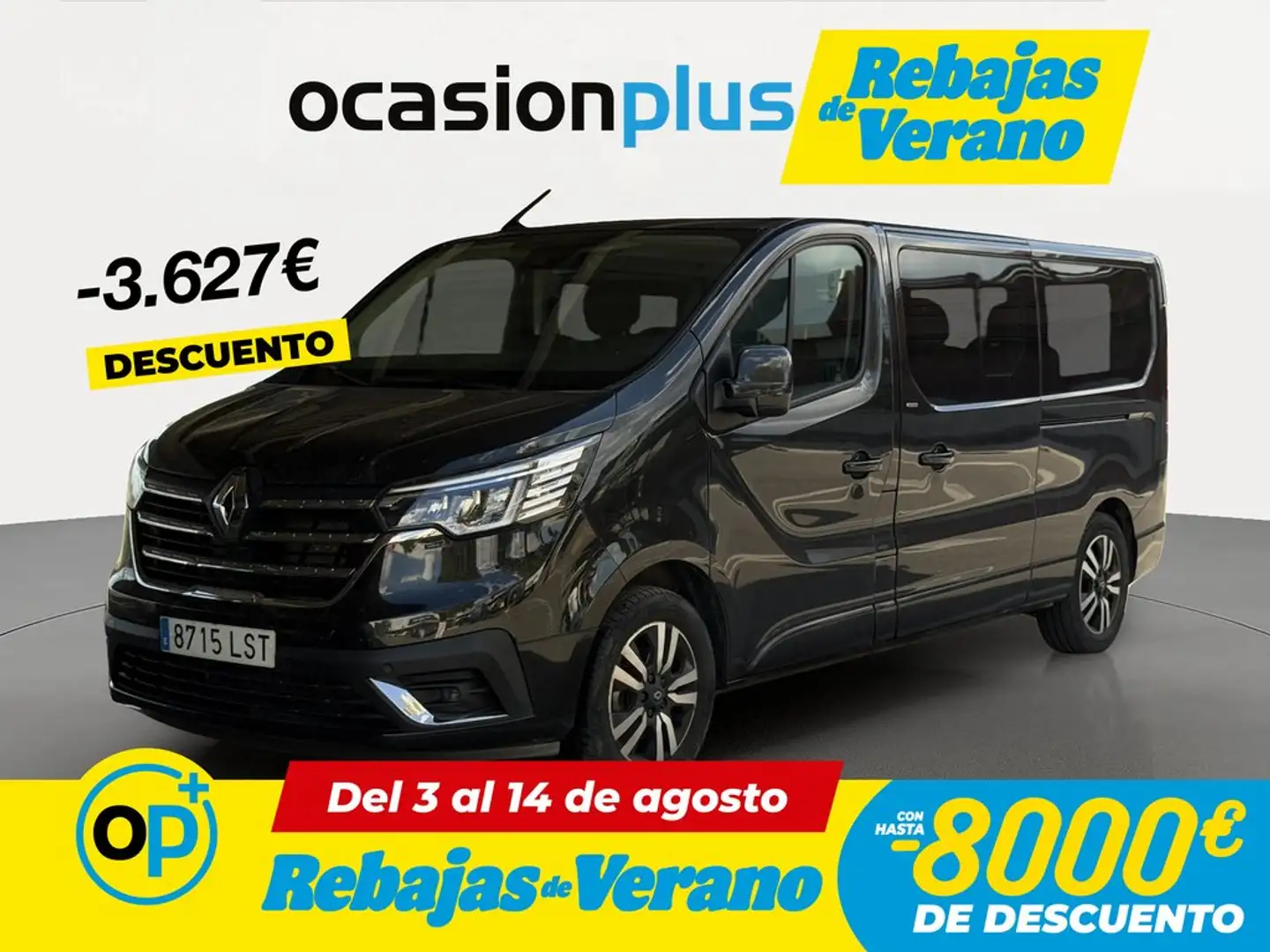 Renault Trafic SpaceClass 2.0dCi Energy Blue Largo 107kW Negro - 1