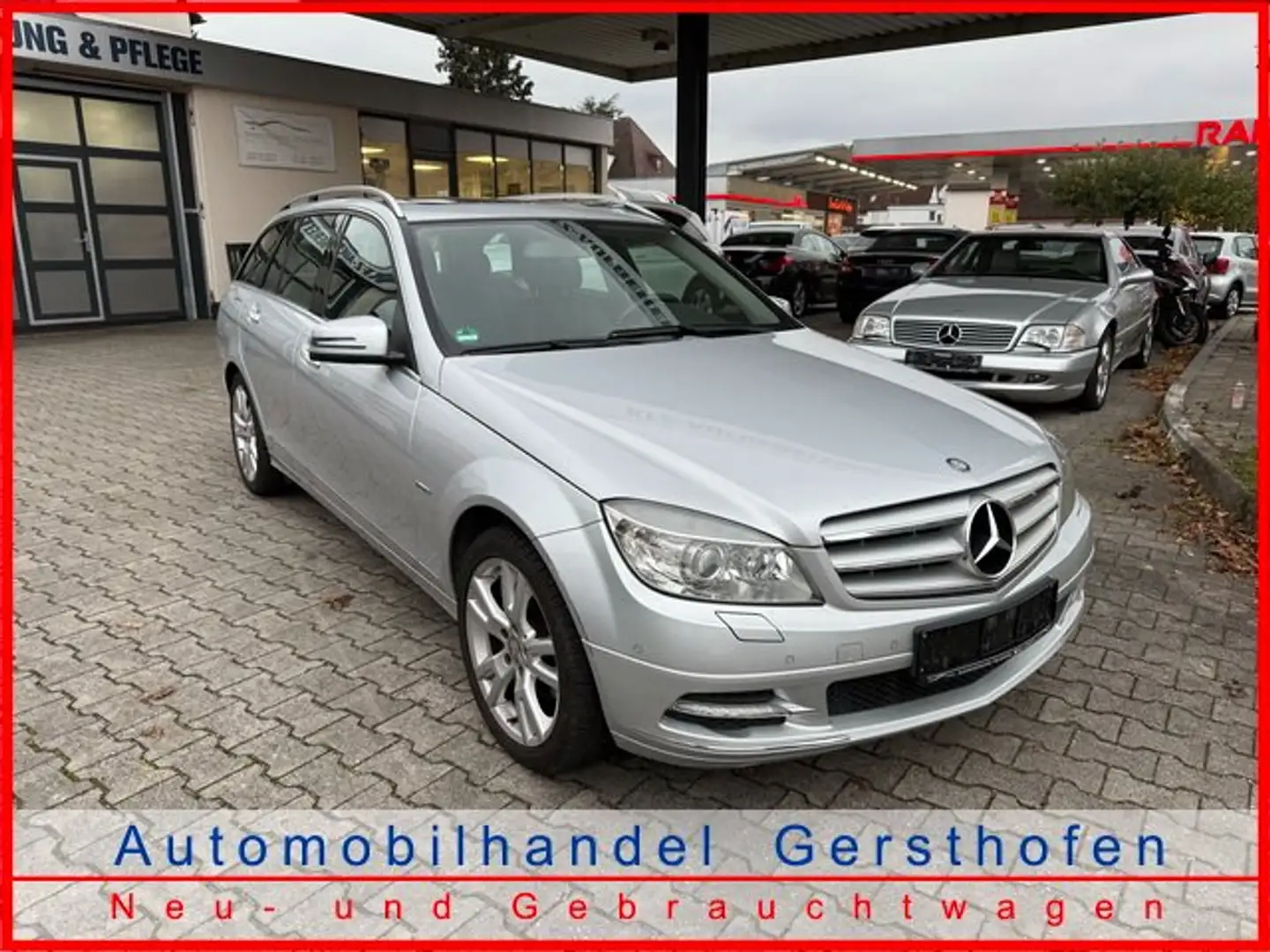 Mercedes-Benz C 200 T-Modell Kompressor Automatik Avantgarde Silber - 2