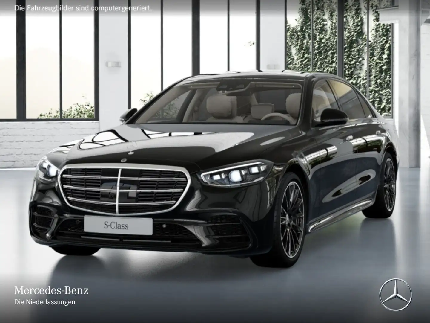 Mercedes-Benz S 450 d L 4M AMG+NIGHT+PANO+360+MULTIBEAM+STHZG Negru - 2